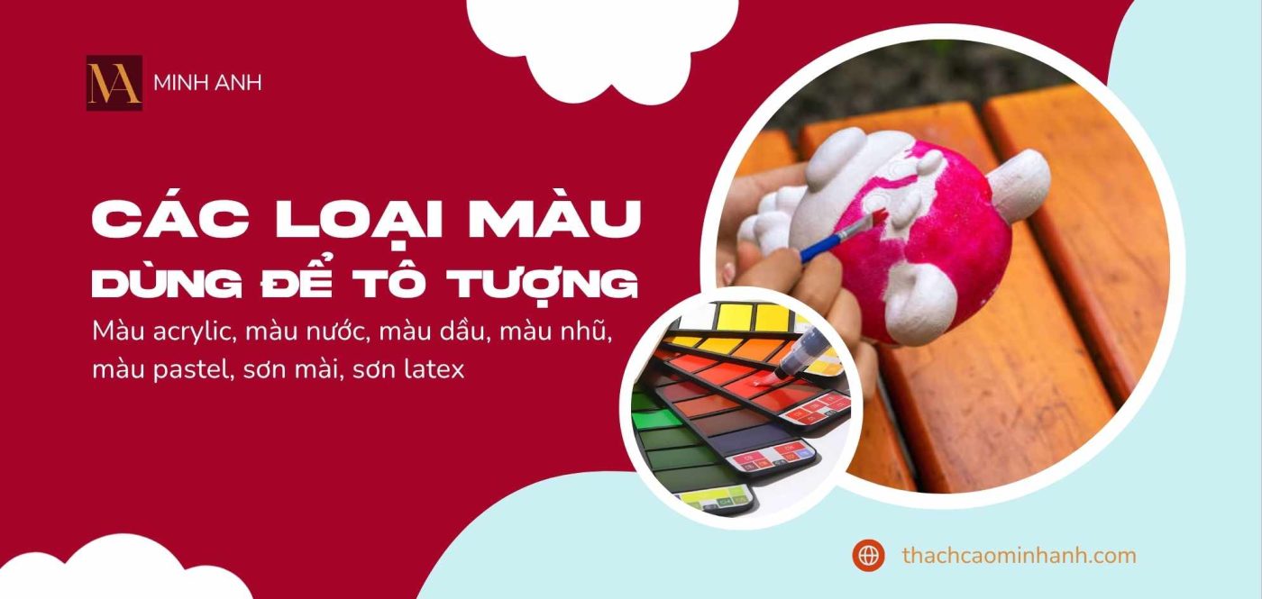 tô tượng dùng màu gì