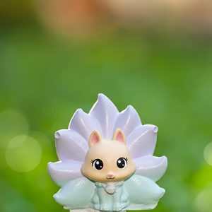 Tượng Thạch Cao Hồ Ly 9 Đuôi Cổ Đại