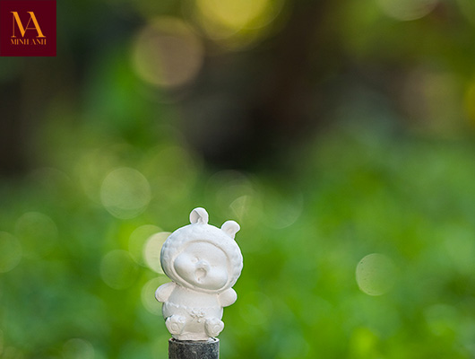 tượng Thạch Cao Hải Ly Loopy