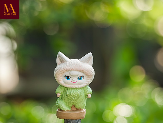 Tượng Thạch Cao Baby Three Hồ Ly