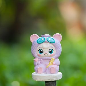 Tượng Thạch Cao Baby Three Gấu Trúc