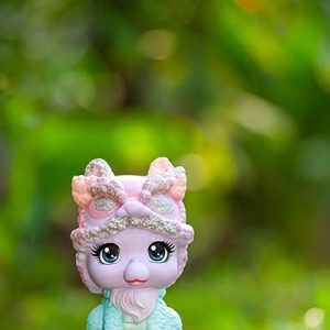 Tượng Thạch Cao Bé Lân Thổi Bóng